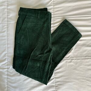 Green Corduroy Pants